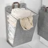 Vägg hängande kläder arrangör väska tvättkorg fällbar förvaring väska vägg smutsiga klädkorgar garderob arrangör leksaker storager 240327
