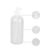 Dispensador de jabón líquido 4 PCS Contenedores Pequeño botella blanca Viajamiento