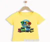 Boy S T-shirts Funny Tayo And Little Friends Cartoon Print T Shirt Fashion Trend Baby Yellow Tops3162897