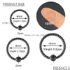 Nose Rings Studs 1Pc 6/8/10Mm Stainless Steel Ball Threaded Nose Rings Mixed Color Body Clips Hoop For Women Men Cartilage Piercing Dhtkf