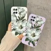 Wild Flowers Silikon -Telefonkoffer für Oppo A15 A15S A16 A16K A76 A77 A78 A53 A54 A55 A92 A94 A95 A83 F19 Cover