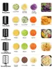 Grinders 5 facas fatores de legumes de vegetais completos cortadores de vegetais de vegeta