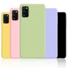 Étui liquide TPU à silicone souple pour Samsung Galaxy S20 S21 S22 S23 plus Note 20 Ultra S21 FE 5G Back Cover Fundas