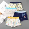 Shorts pojkar underkläder boxare kammad bomullstecknad liten lejon barns underkläder pojkar boxare baby shorts 5/4 st