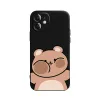 Caso de telefone emparelhado de casal de bunny urso fofo para iPhone 15 14 13 12 11 Pro xs max mini se2 7 8 15 mais x xr amantes suaves coques