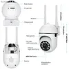 カメラ8MPワイヤレスセキュリティ監視カメラwifi ip outdoor 4x zoom camera ai Human Tracking双方向オーディオ高解像度ナイトビジョンカメラC240412