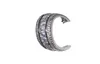 Vecalon set mode dames sieraden volledige ronde gesimuleerde diamant cz trouwring ring wit goud gevulde vrouwelijke vingerring51187746666