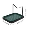 Geschirrsets Schneidbretter Haushalt Organizer Küche Utensilhalter Deckel Rack Accessoires Gadget Plastiklöffel Pfanne Abdeckung REST Home