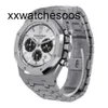 Top App Factory AP Automatic Watch Audempigues Royal Oak Offshore Watch 41 mm weißes Zifferblatt Edelstahl