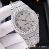 Luksusowe wyglądanie w pełni obserwuj mrożone dla mężczyzn Woman Top Craftsmanship wyjątkowy i drogie Mosang Diamond 1 1 5a zegarki dla Hip Hop Industrial Luxurious 9146