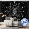 Tapisseries Sun Moon Tapestry Mur suspendu étoiles d'étoiles pour la chambre à coucher esthétique Dorme du dortoir