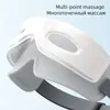 Masque de chauffage des yeux masque avec music massage d'airbag pour les migraines souche sèche des cercles sombres relief améliorer le sommeil 240403