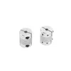 1PCS D25L30 Aluminium ALLIAGE COUPLAGE ÉLASTIQUE VIS AUTRAIRE VIS MOTEUR MOTEUR TH TOUR INTÉRIEUR 5 mm 6 mm 8 mm 9 mm 10 mm 12 mm