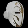 Jedi Fallen Samurai Mask Mask Halloween Makeup Ball Ball Party Party Play Play Prop Resin 240328