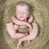 Nowy 20 -calowy niezruszony zestaw Lalki Reborn Doll Alesia 3D Widoczne żyły Dollowe Części z tkaniną