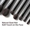 Kits OVW 15pcs Set Professional Cosmetic Makeup Brushes Natural Goat Hair Horse Synthetic Weasel Mix Brush Kit Tools Face Eye Make up