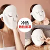 Handduk ansiktsmask tiktok på samma ansikte skönhetssalong öga mjuk absorberande