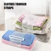 Storage Boxes Clothes Strap Rolls Self-Adhesive Organizer Band Roll Reusable Lazy Folding Roll-up For