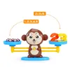 Montessori Math Toy Monkey Balance Baby Montessori Educatief spellen nummer speelgoed educatief leerspeeltjes onderwijsmateriaal