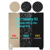 För Creativity K1 -uppgradering av hotbed PEO/PEI -ark 235x235mm dubbel sidobyggnadsdiamantplatta magnetisk bas för Ender 3 S1/S1 Pro Patrs