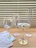 Vinglas Dream Dream Dazzlin Crystal Lass Oblet Red Wine Lass Cup Champane Lass Set Home Premium Wine Lass Crystal Rainbow Lass L49