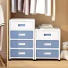 Discount! 35cm Wide Household Seam Storage Cabinet Drawer Type Underwear Box Office Document Sorting Bedroom Bedside Table