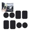 100pcs Black Metal Plate Universal Car Phone Holder for Magnetic Adsorption Desk Wall PhoneHolder Iron Sheets fit Air Vent CarHo4499071