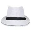 Mens Sun Hat Simple Linen Breattable Refreshing Summer Travel Sunscreen Ribbon Decoration Foldbar Straw F58 240408