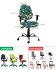 Noordse stijl bloem palmblad vlinder elastisch fauteuil stoel stoel omkeerbare bureaustoel stoel slipcover split stoel covers