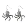 Boucles d'oreilles en peluche mignonnes avec zircon 925 Sterling Silver Drop pour femmes accessoires de bijoux fins