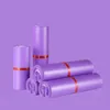 Sac de courrier 50pcs enveloppe Purple Emballage de livraison Sac de livraison imperméable Sac de diffusion d'auto-adhésif