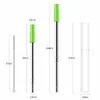 Drinking Straws Detachable Portable Stainless Steel Straw Reusable With Case&Cleansing Brush Environmental Silicone Tip For