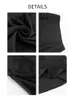 Womens Black Black Elegant Satin Fashion Slim Skirts Four Seasons Casual High Waist Club Office Maxi Skirt 240408