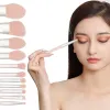 Shadow 11 Pcs Pink Makeup Brushes Set Eye Shadow Foundation Women Cosmetic Brush Eyeshadow Blush Powder Blending Beauty Make Up Tools