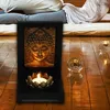 Candle Holders Resin Tealight Candleholder Holder Candelabrum Candelabras Home Buddha