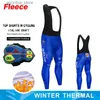 Shorts cyclistes pantalons thermiques hiver