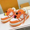 2024 Luxury Brand Casual Shoe Designer Trainer Maxi Small Fat Ding Men's and Women's Sneakers Fashion Leather Donkey Double B22 36-45 Z42