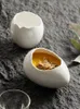 Plates Egg Shell Steamed Fantastic Product Can Stew Pot Small Bowl Ceramic Creative Dessert Tableware