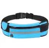 Sports imperméables Fanny Pack Femmes Belt Bel Men Running Waist Sac Téléphone Black Gym Sacs Running Accessoires