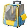 Transporteurs de chats pliables chariot pour animaux de compagnie Porte-poussette porteuse de chiens sac à dos chats mode extérieur imperméable sac de voyage