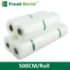 Machine Fresh World Vacuum Bags For Food Vacuum Sealer Bags Fresh Long Keeping 12 15 20 25 28 30 35*500cm Kitchen Vacuum Packaging Rolls