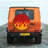 Red Hot Hot Fire Racing Flames Cover 4wd 4x4 RV Запасное колесо для Prado Pajero Jeep 14 "15" 16 "17 дюймов