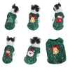 Hundekleidung süße Weihnachtskleidung Weste Haustier Kleidung kleines Katzenpupf -Outfit Kätzchen Jahr Kostüm Chihuahua Teddy Yorkshire