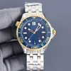 Designer Luxury Men Watch 42mm di alta qualità orologio da donna Designer Designer Mens Watch inossidabile cinghia in acciaio in acciaio Sapphire in vetro impermeabile King Watch Montre de Luxe Watch