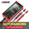 ANENG 621A Tact Screen Intelligent Digital Multimètre 9999 Compte la plage automatique Rechargeable Portable NCV Universal Metter Ammeter