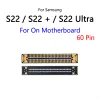 Samsung Galaxy S22の10pcs / lot Plus Ultra / S22 + LCDディスプレイ画面FPCコネクタポートメインボード /フレックスケーブル