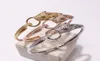Mode Luipaard Animal Cuff Bangle geplaveid AAA Zirkon Stone Panther Circle Design Bracelet For Women Wedding Party Sieraden Q07204108499