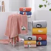 Serviette 2pcs / set Bath Set Coral Fleece Absorbant Hair Face Face Hands Mays Velvet Bathroom Towels Beach