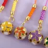 1pcs Bell Phone Straps Antiquity Style Charm Pendant for Phone Accessories Mobile Phone Straps Novelty DIY Keychain