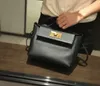 Designers Bolsa da marca de bolsa 21 cm Mini tamanho Totes é formalmente genuíno de couro totalmente feito à mão